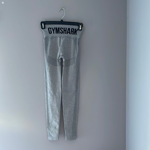 Gymshark Grey & Black Leggings Size XS - Picture 2 of 7